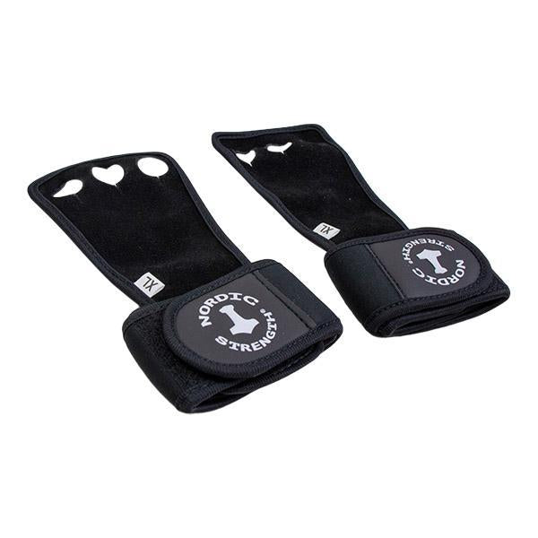 Hand Grips mit Handgelenkstütze, schwarz (Paar)