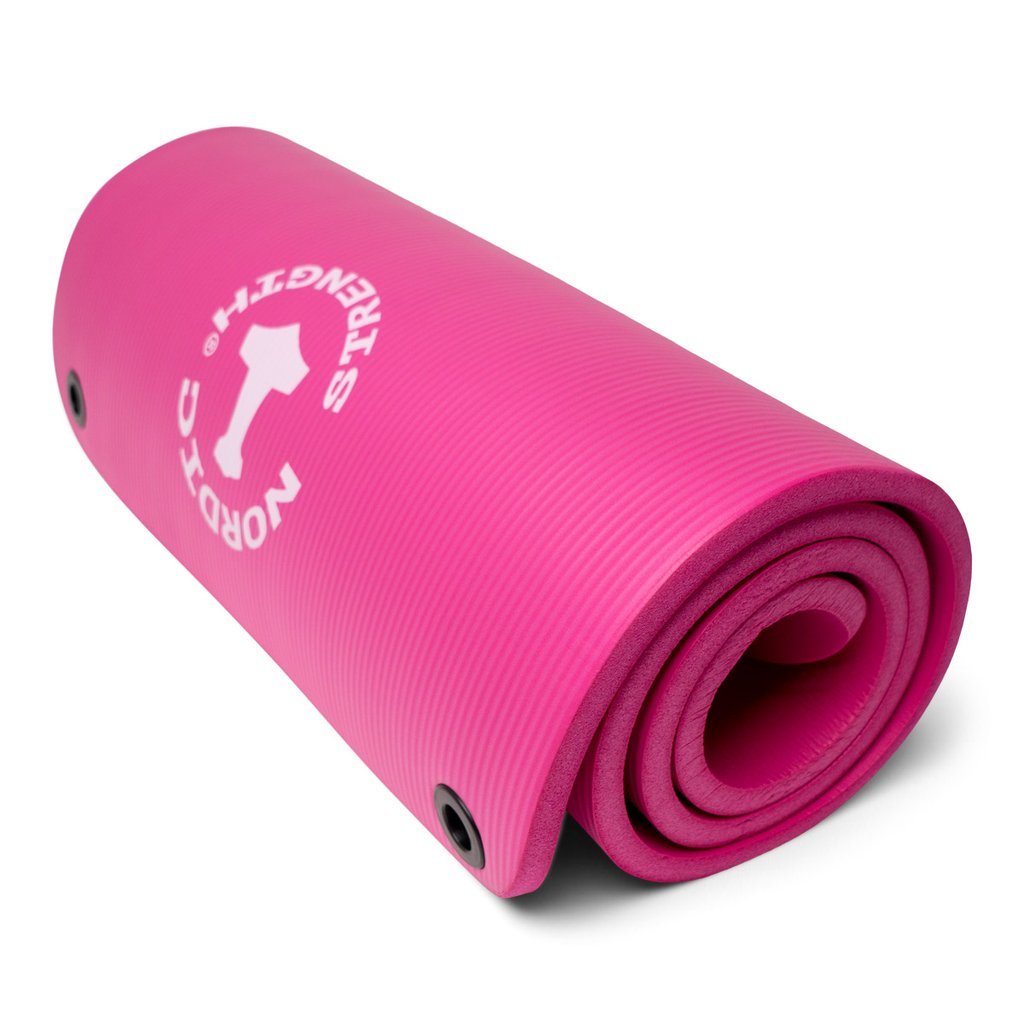 Gymnastikmatte, pinkfarben - rutschfest und schadstofffrei