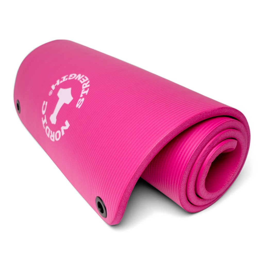 Gymnastikmatte, pinkfarben - rutschfest und schadstofffrei