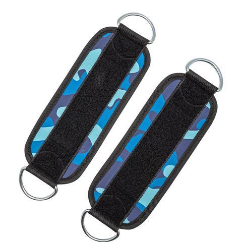 Fußschlaufen "Military Style", blau (2 Stück)