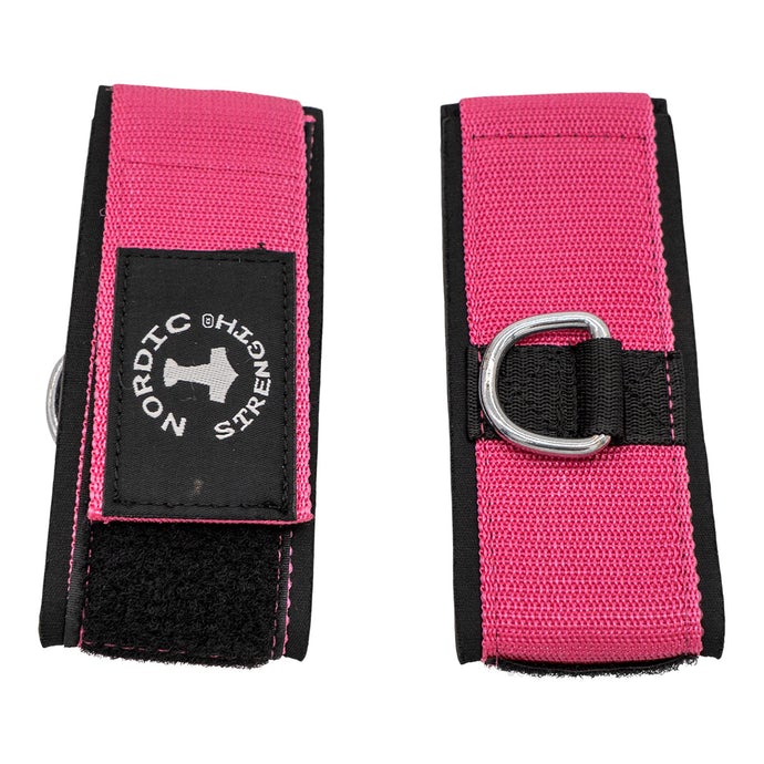 Fußschlaufen, pink (Paar)