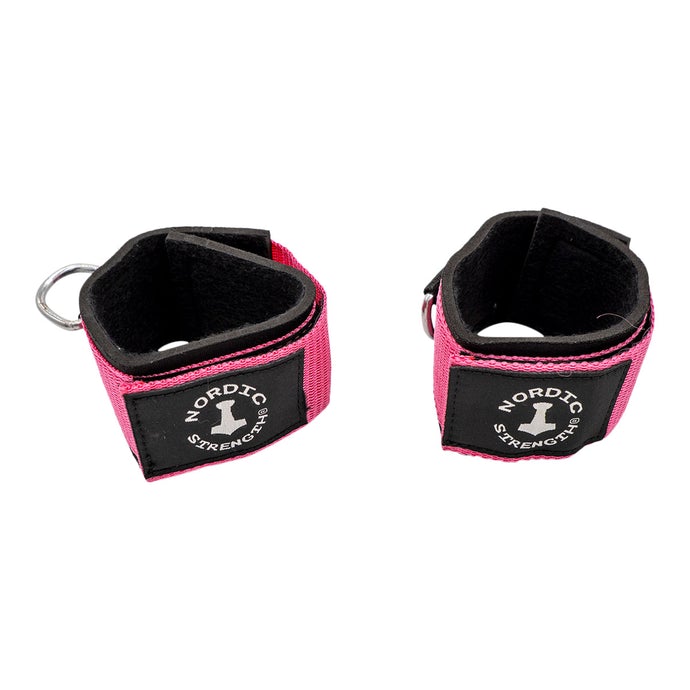 Fußschlaufen, pink (Paar)