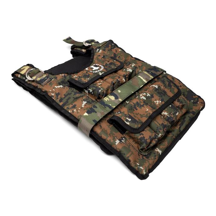 Gewichtsweste, 15 kg, Tarn-Muster 'Camouflage-Style PRO'