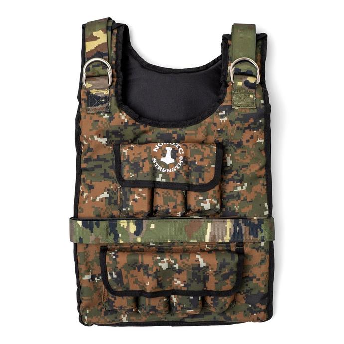 Gewichtsweste, 15 kg, Tarn-Muster 'Camouflage-Style PRO'
