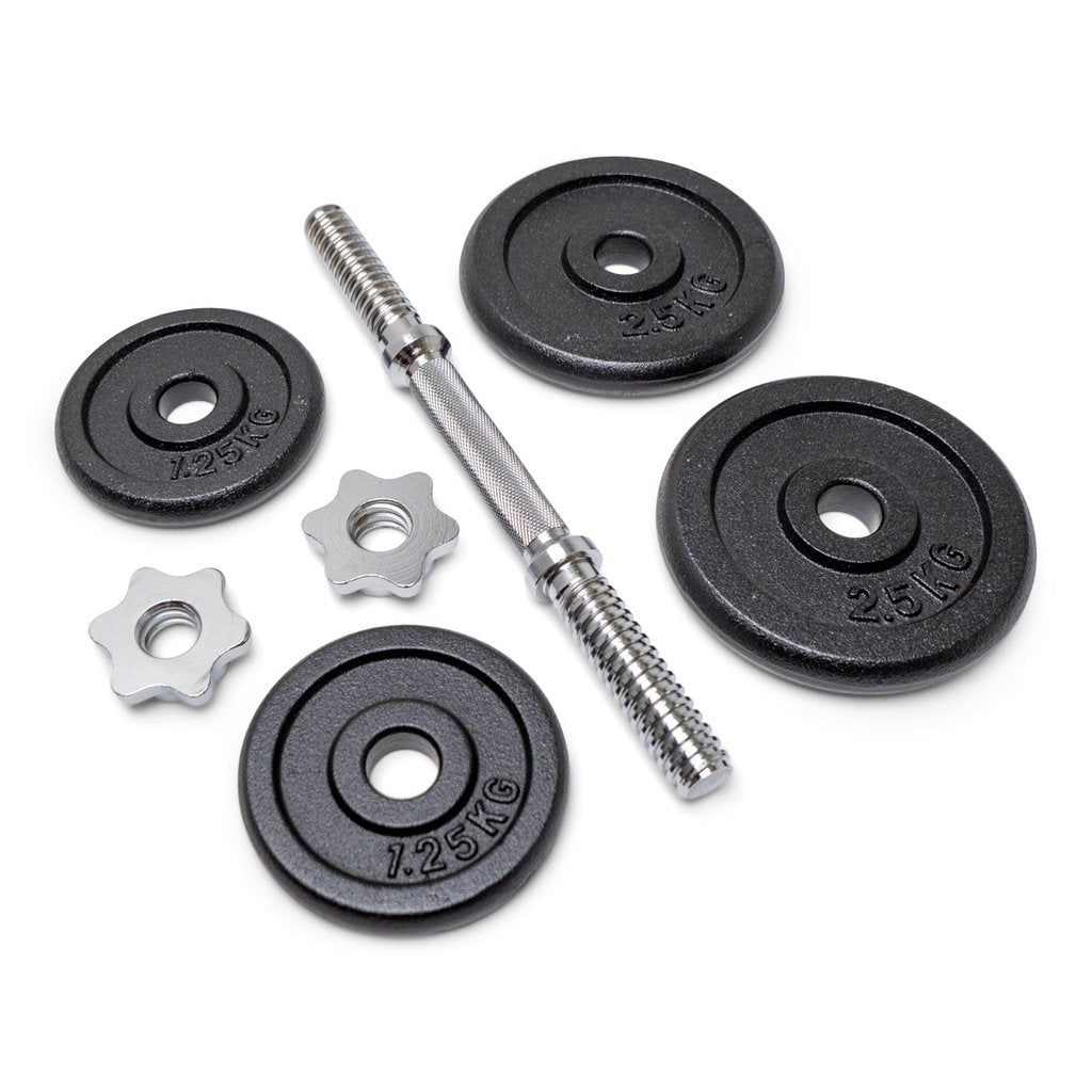 Verstellbare Hantel mit Koffer, 10 kg