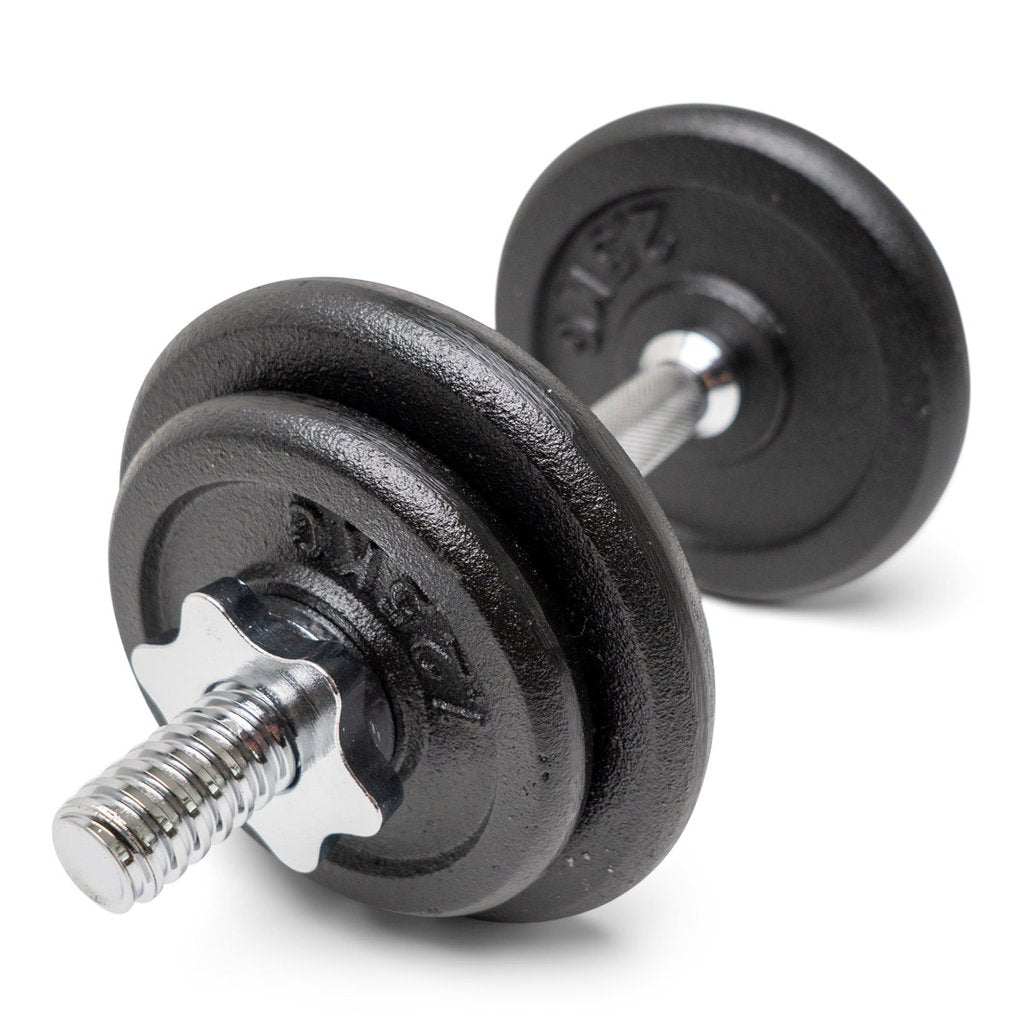 Verstellbare Hantel mit Koffer, 10 kg