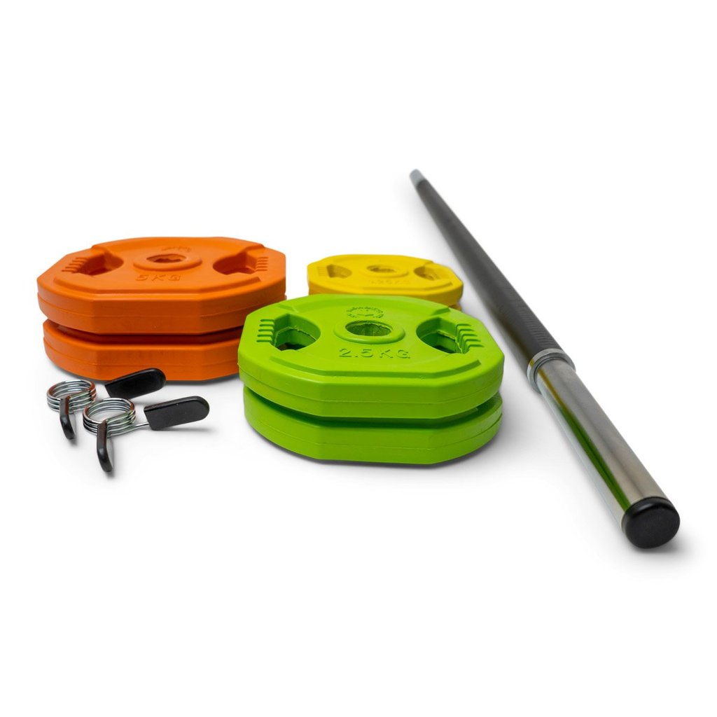 Langhantelset, 20 kg, Aerobic-Modell, Nordic Strength