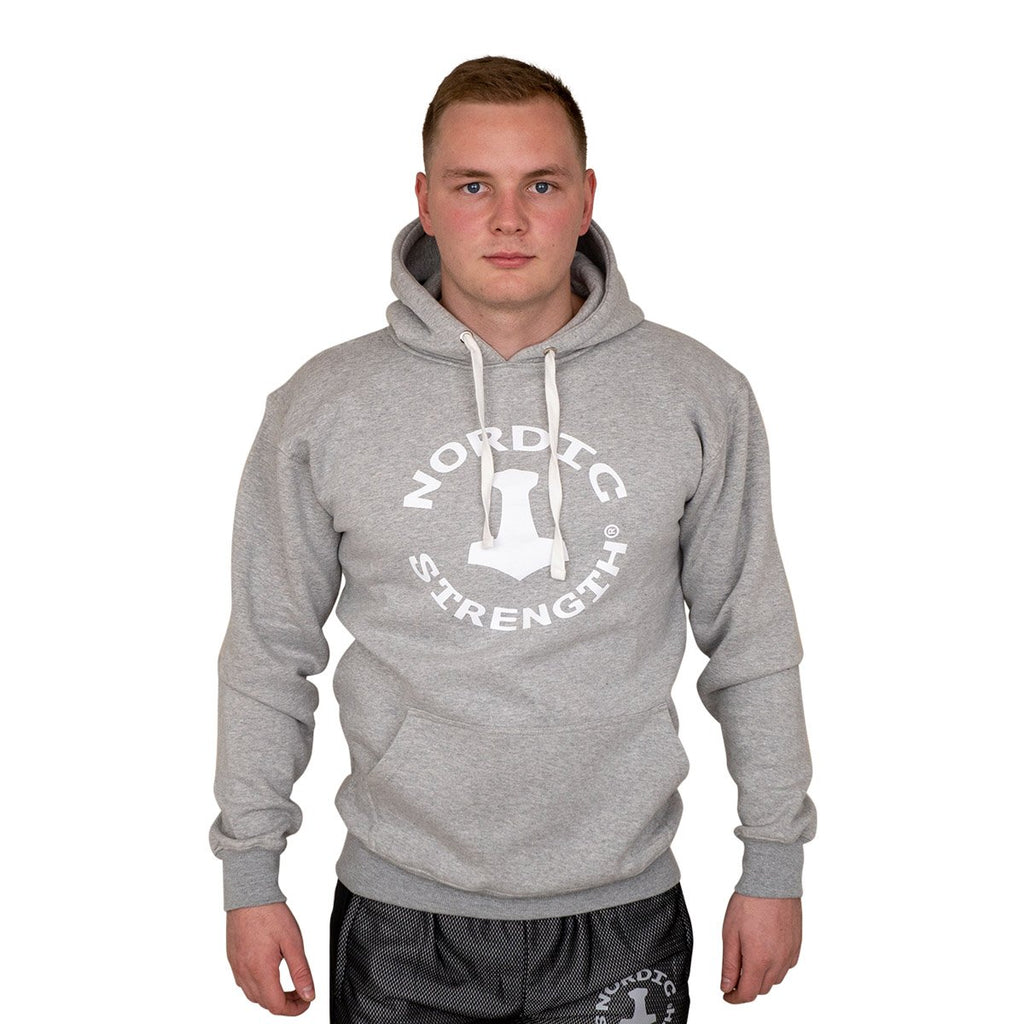 Hoodie DELUXE, hellgrau