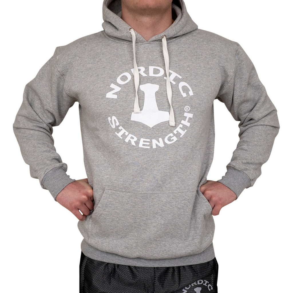 Hoodie DELUXE, hellgrau