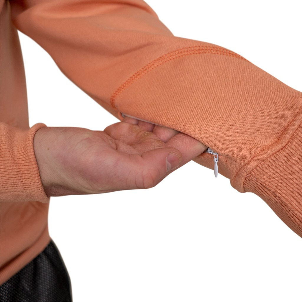 Hoodie von ShapeNation (extra weich und warm) - lachsfarben