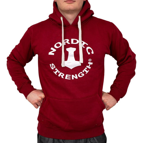 Hoodie HEAVY STYLE in Ruby Red