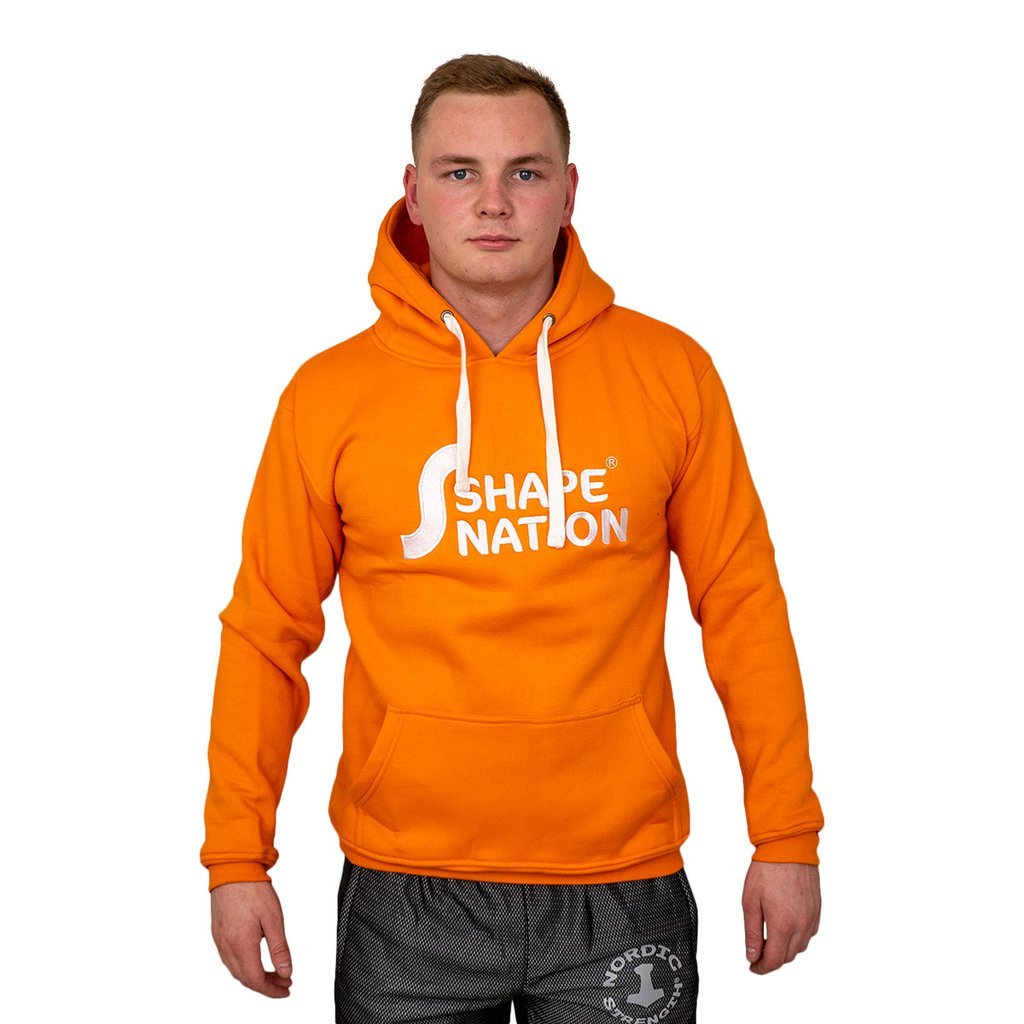 Hoodie von ShapeNation (extra weich und warm) - orange
