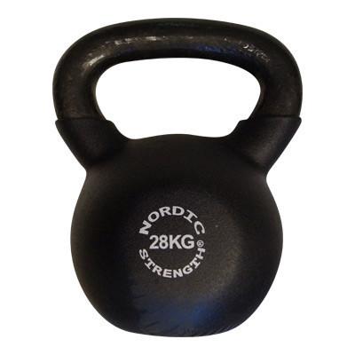 Kettlebell von Nordic Strength, Gusseisen - 28kg