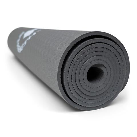 TPE Yogamatte, grau, 6mm - schadstofffrei und zu 100% recycelbar