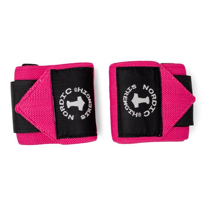 Handgelenkbandage, pink (Paar)