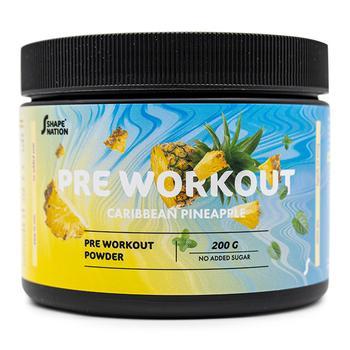 Pre-Workout-Pulver von ShapeNation, Ananas-Geschmack - zuckerfrei