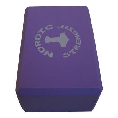 Yogablock, lila (extra hoch)