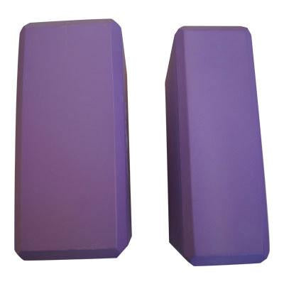 Yogablock, lila (extra hoch)