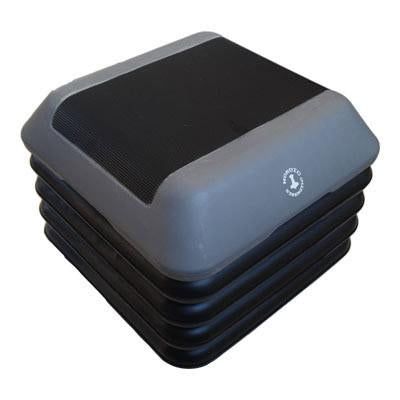 Steppbrett, quadratisch (40,5 x 40,5 x 10,5/16/20 cm)