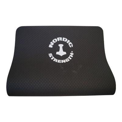 TPE Yogamatte, schwarz, 6mm - schadstofffrei und zu 100% recycelbar