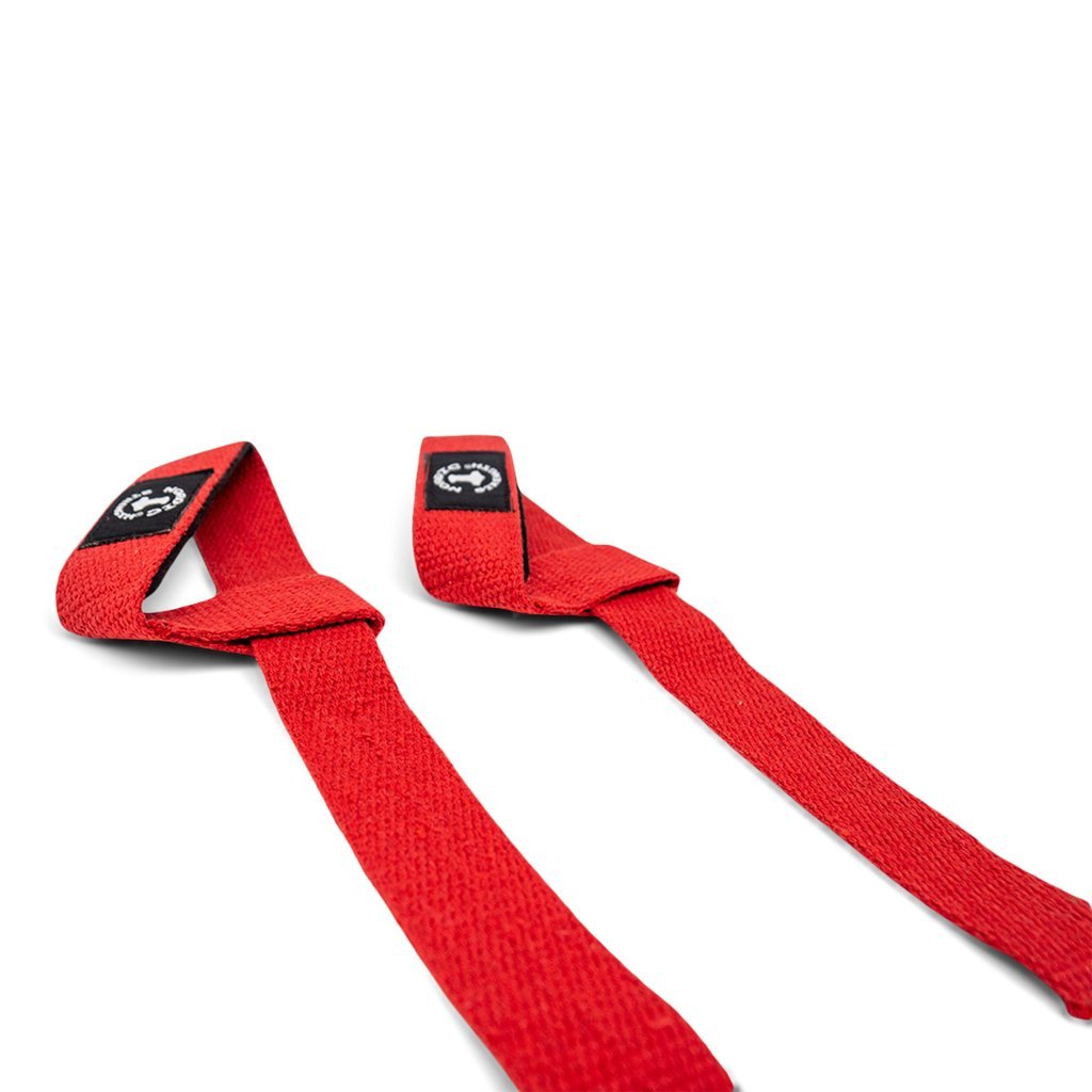 Zughilfen mit gummierter Oberfläche, rot