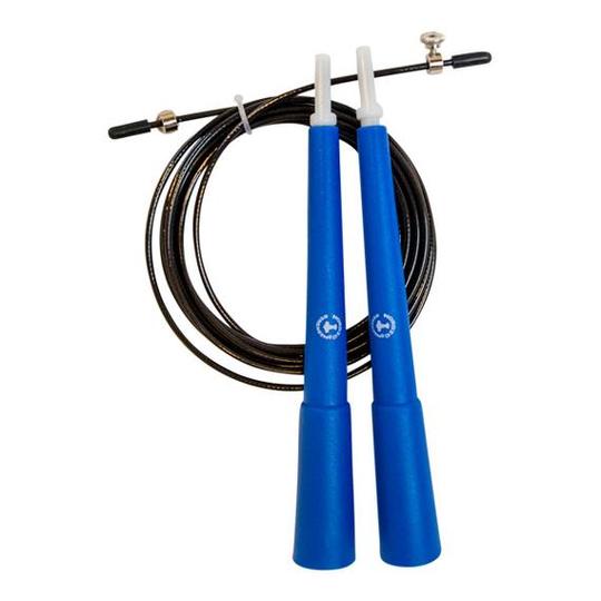 Speed Rope PRO, mit Drahtseil und langen Griffen (18 cm)