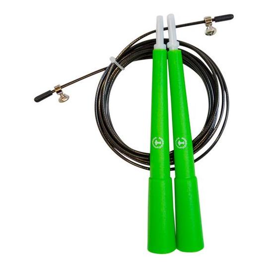 Speed Rope PRO, mit Drahtseil und langen Griffen (18 cm)