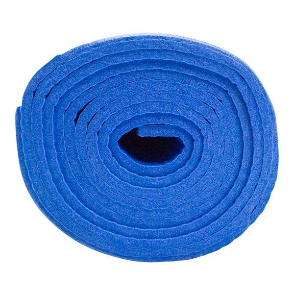Yogamatte, blau, 3mm - phthalatfrei, rutschfest, isolierend