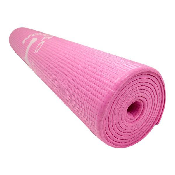 Yogamatte, pink, 6mm - phthalatfrei, rutschfest, isolierend
