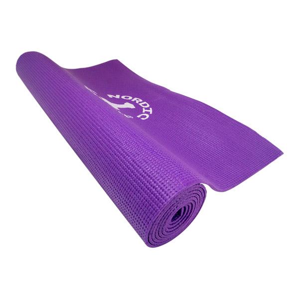 Yogamatte, lila, 4mm - phthalatfrei, rutschfest, isolierend
