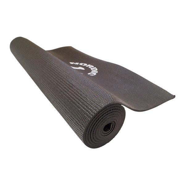 Yogamatte, schwarz, 3mm - phthalatfrei, rutschfest, isolierend