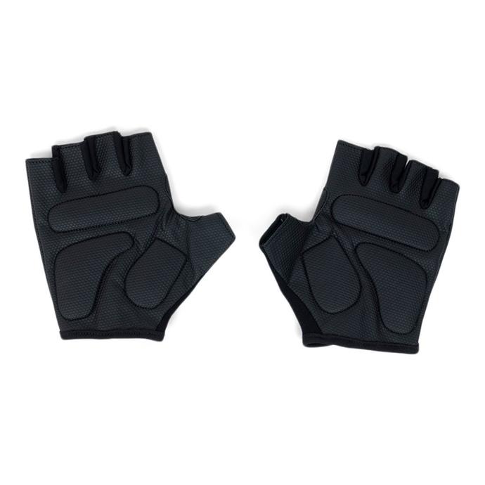 Fitnesshandschuhe mit Griffpolster, schwarz