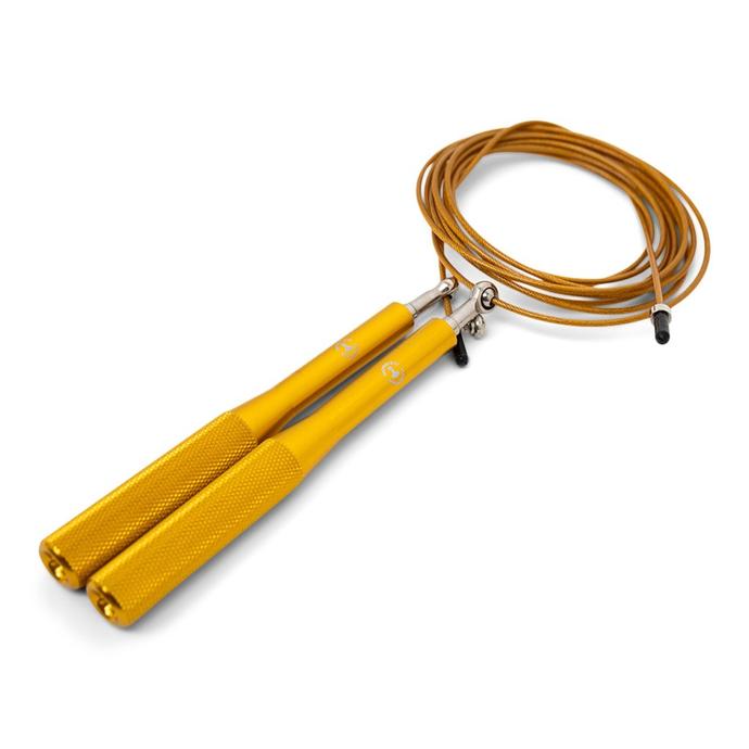 Speed Rope PRO, gelb,  Aluminium-Handgriffe