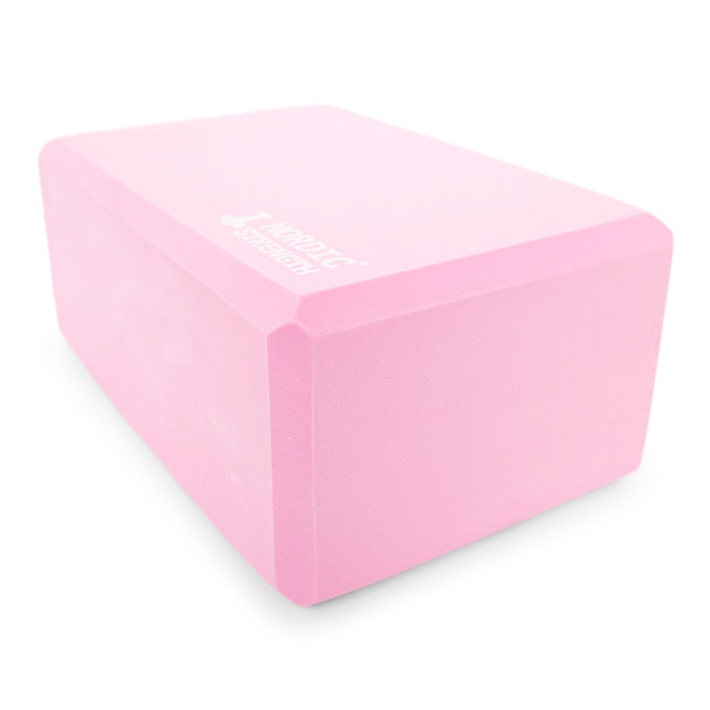 Yogablock, rosa (extra hoch)