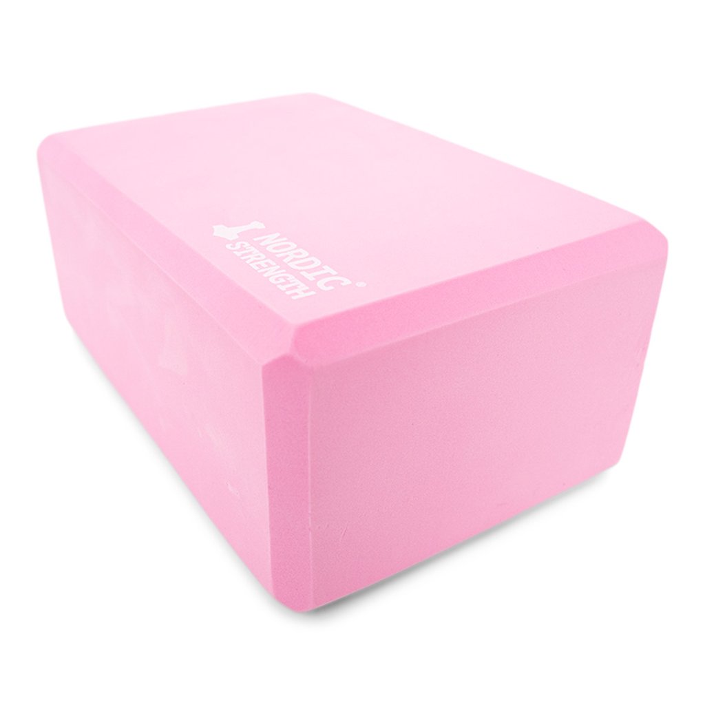 Yogablock, rosa (extra hoch)