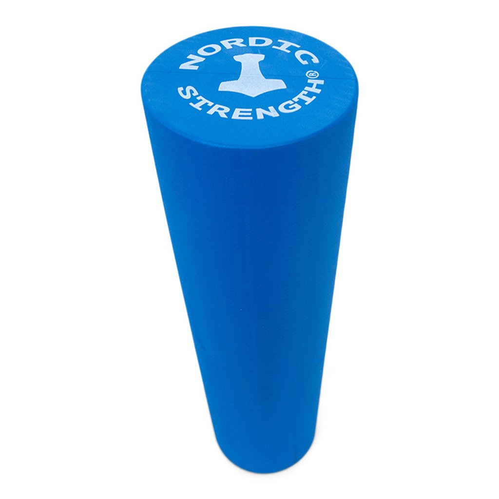 Faszienrolle, glatt, 60 cm – blau (EVA)