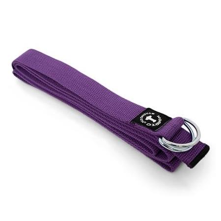 Yogagurt mit Metall-Schließe, lila