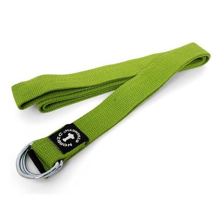 Yogagurt mit Metall-Schließe, grün