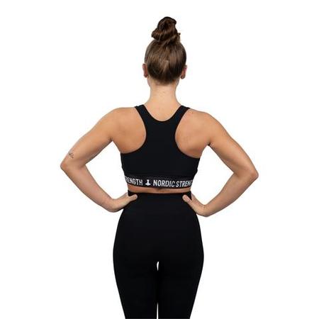 Sport-BH von Nordic Strength, schwarz