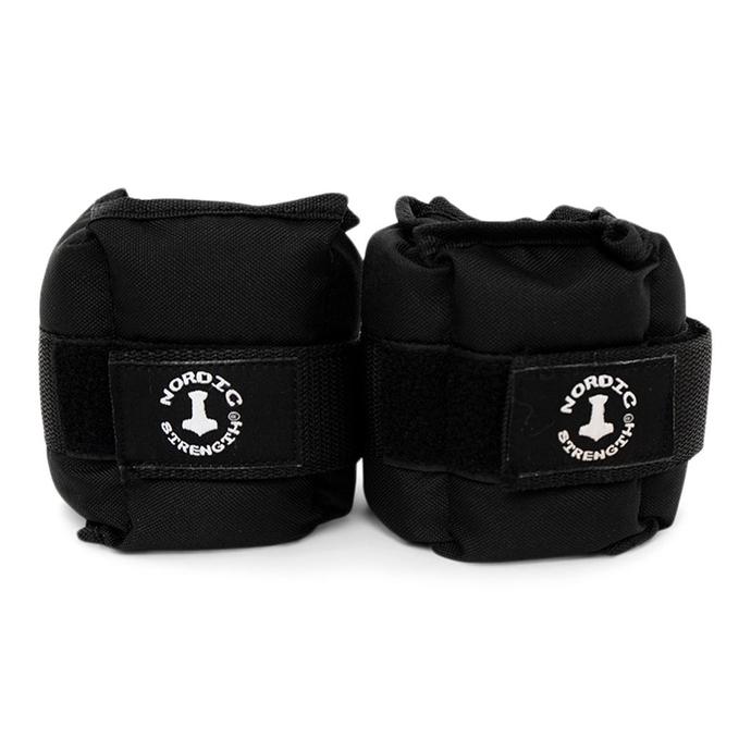 Gewichtsmanschette für Fuß- oder Handgelenk, 1,5 kg, schwarz (Paar)