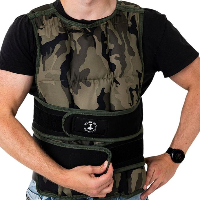 Gewichtsweste, 10 kg, Tarn-Muster 'Camouflage-Style'