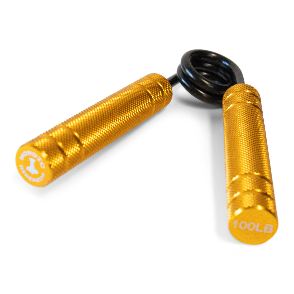 Fingerhantel "Hand Grip PRO", 100 lbs (ca. 45 kg) - goldgelb