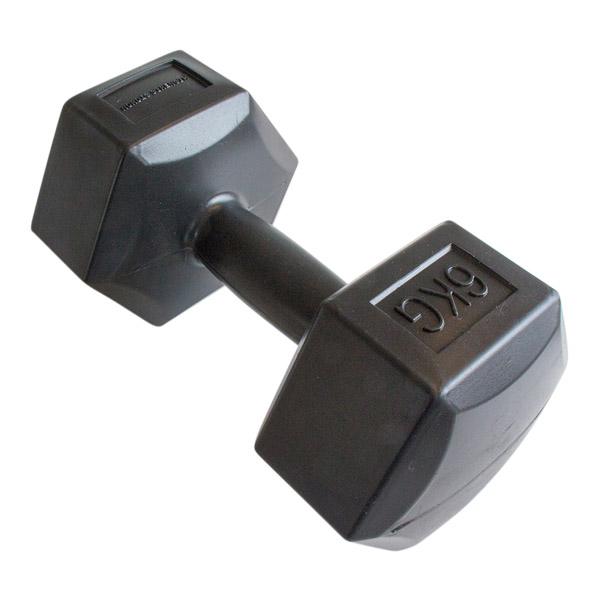 Günstige Kunststoff-Hantel, 6 kg