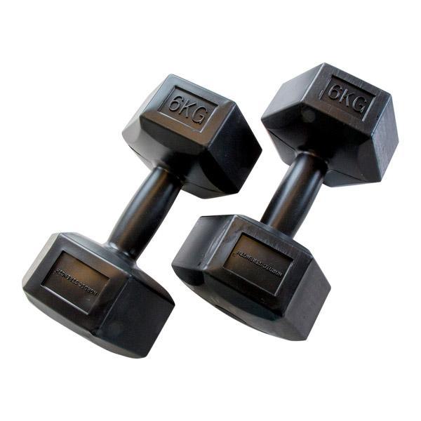 Günstige Kunststoff-Hantel, 6 kg