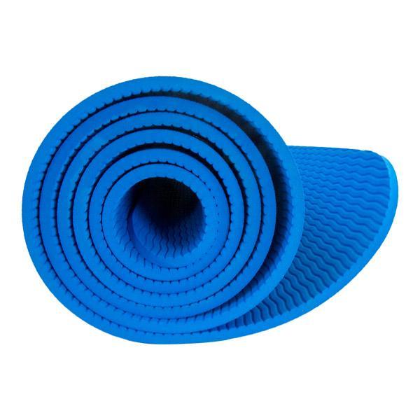 TPE Yogamatte, blau, 4 mm - schadstofffrei und zu 100% recycelbar
