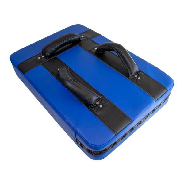 Schlagpolster, gerade, blau