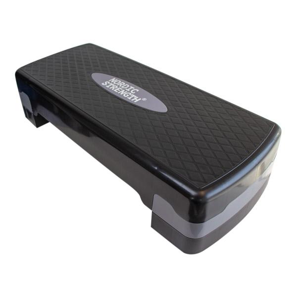 Höhenverstellbares Steppbrett, klein (68x28x10 cm)