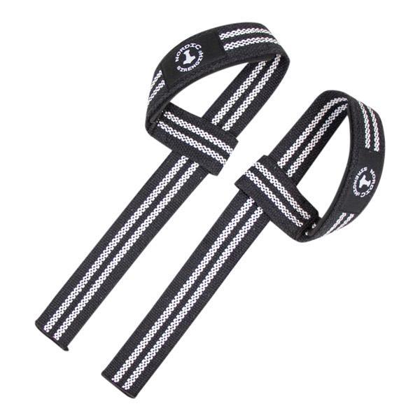 Zughilfen aus Stoff, schwarz-weiß