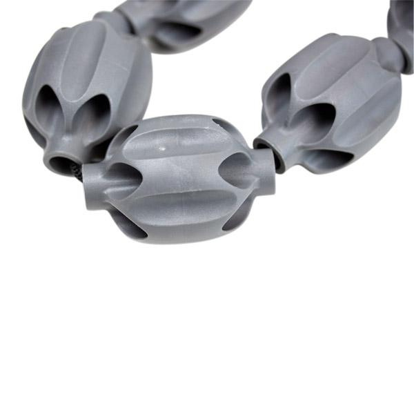 Massageroller / Massageseil, vertikal rollende Kugeln