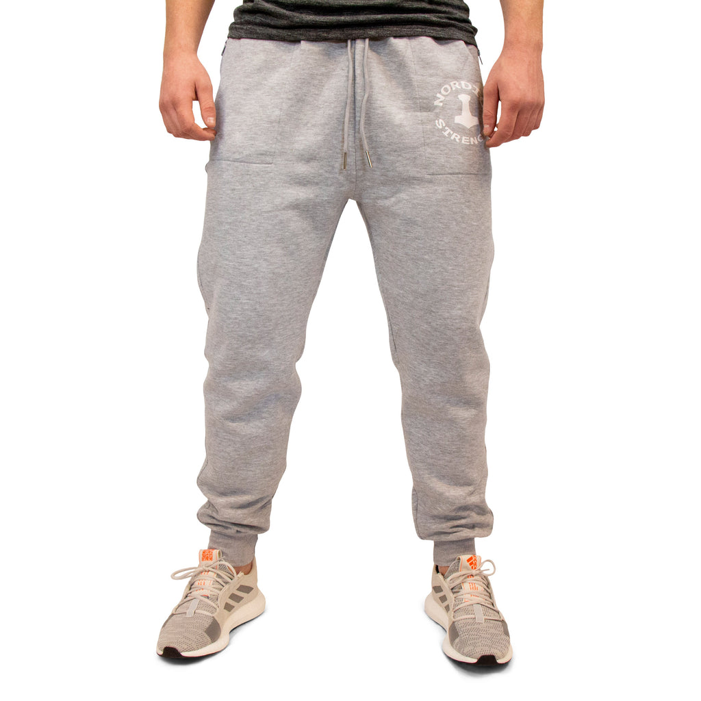 Jogginghose Basic - Graue Herrenhose